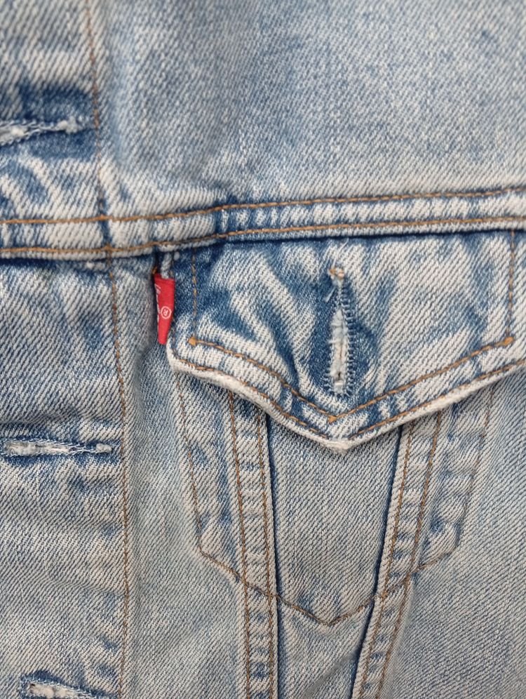 Levi'S Denim Jacket - Trucker Many Sizes obraz 3
