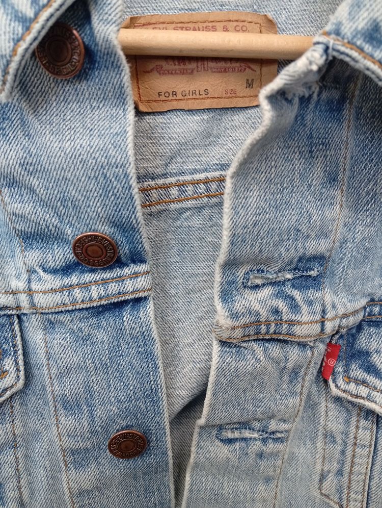Levi'S Denim Jacket - Trucker Many Sizes obraz 2