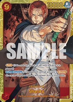 One Piece Card Game Shanks (OP01-120) product image