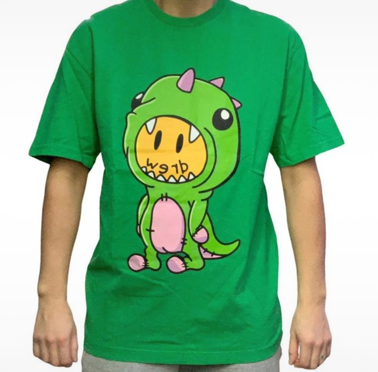 Drew House Dino Green T-Shirt  3