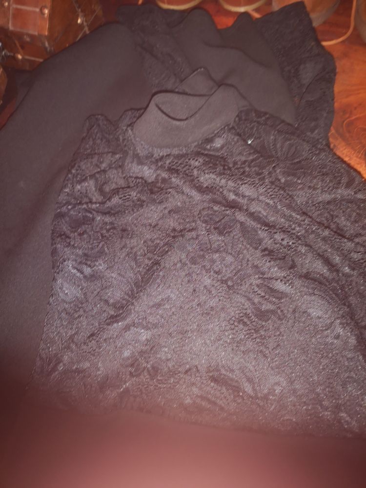 Black Lace Top image 1