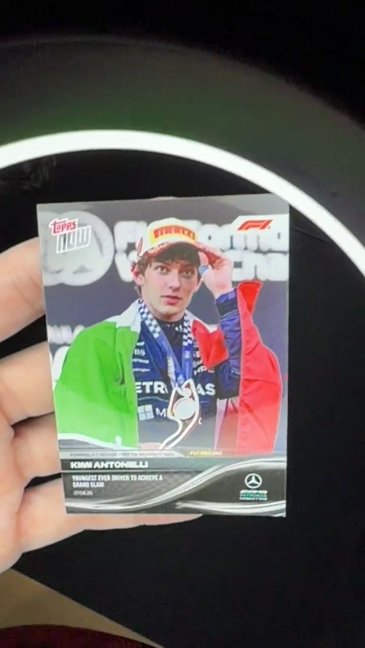 Topps now Kimi Antonelli Monaco grand slam  image 1