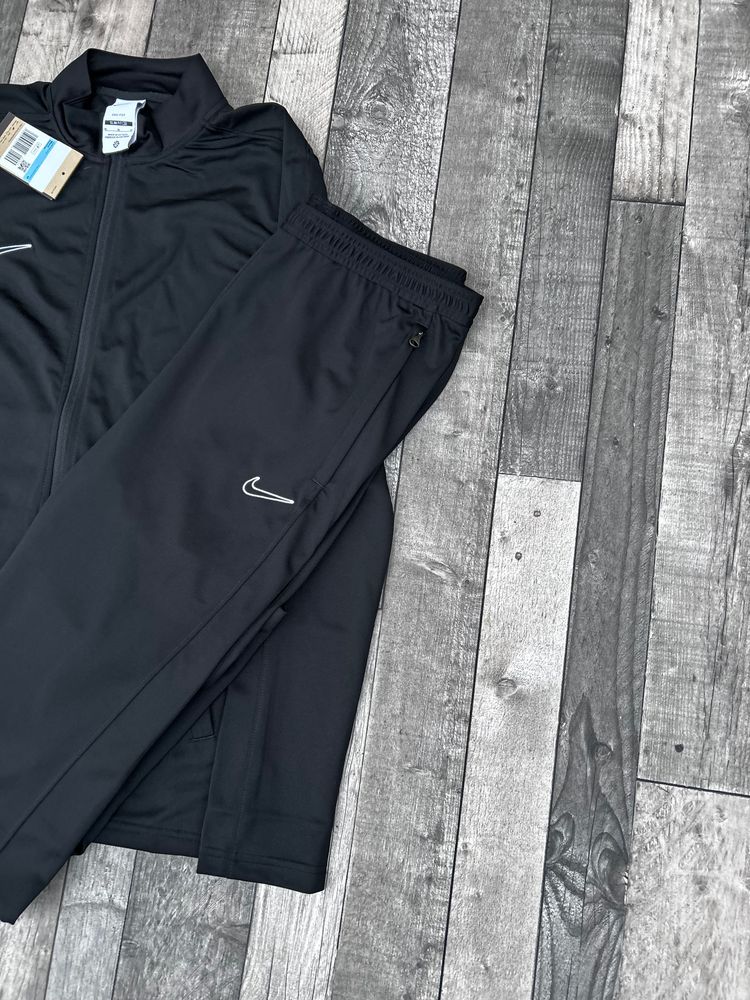 Nike Academy Full Zip Tracksuit Set - ‘Black White’ - Size Small Medium 2