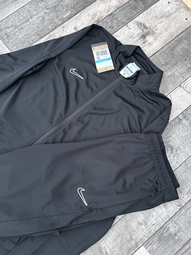 Nike Academy Full Zip Tracksuit Set - ‘Black White’ - Size Small Medium 3