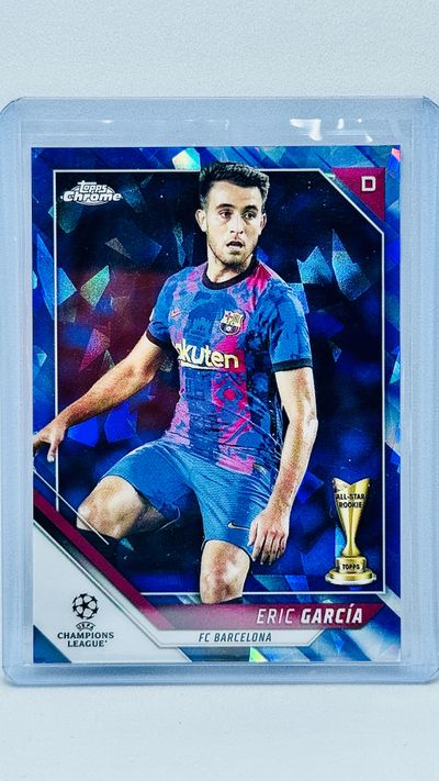 Eric García - Barcelona - Topps Chrome Sapphire UCL 2021-22