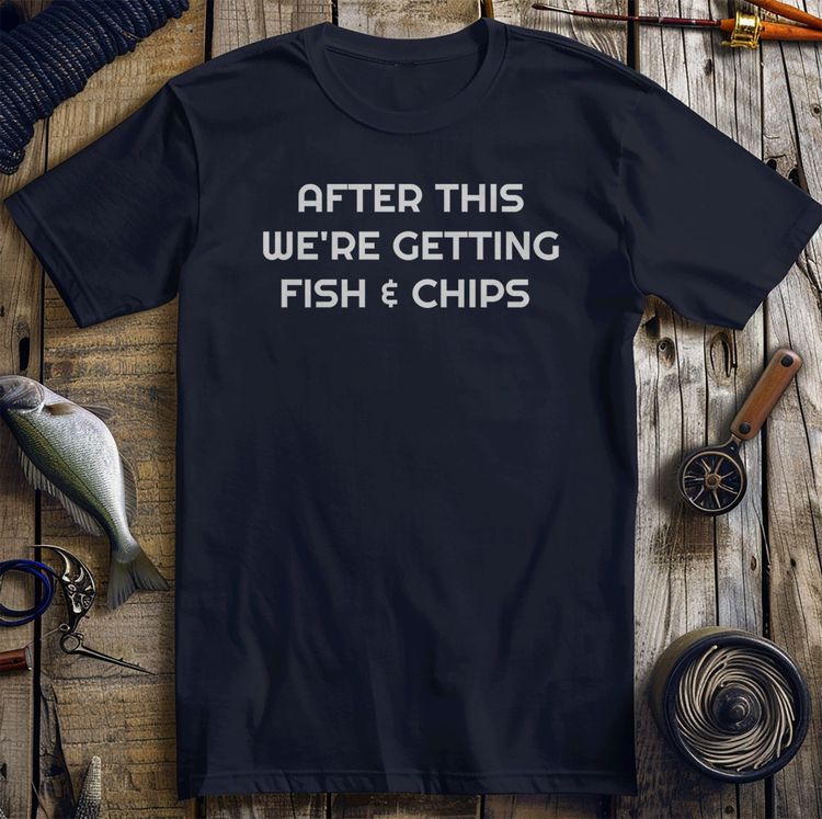 After This Fish Chips TShirt 5