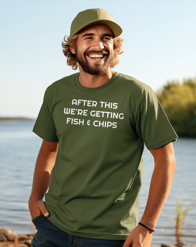 After This Fish Chips TShirt 11