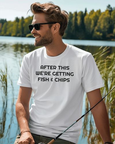 After This Fish Chips TShirt 18