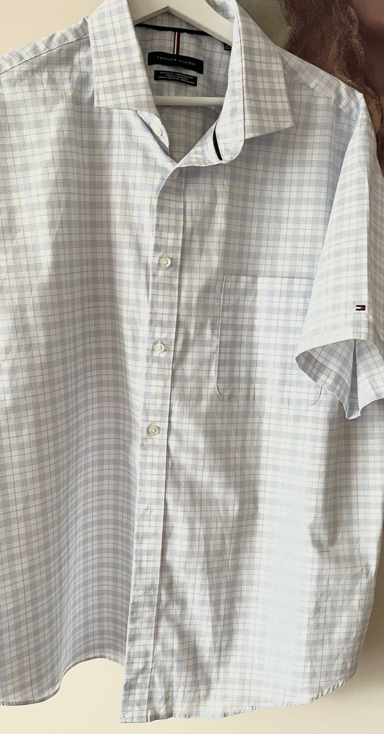 Tommy Hilfiger Men'S Short Sleeve Check Shirt image 3