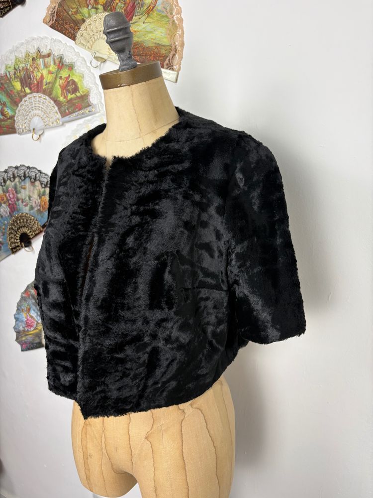 Y2K Faux Fur Bolero 4