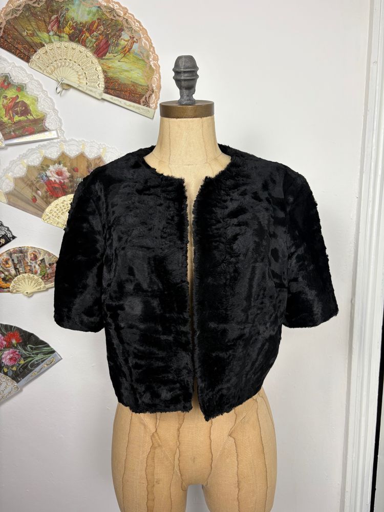 Y2K  Faux Fur Bolero 6