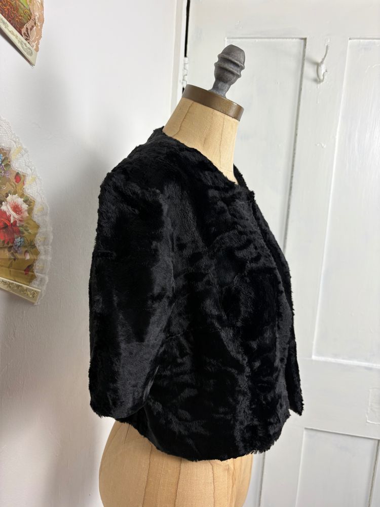 Y2K Faux Fur Bolero 2
