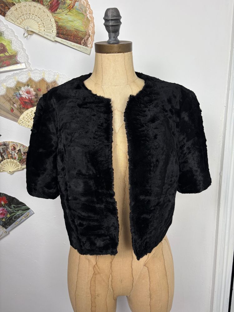 Y2K Faux Fur Bolero 5