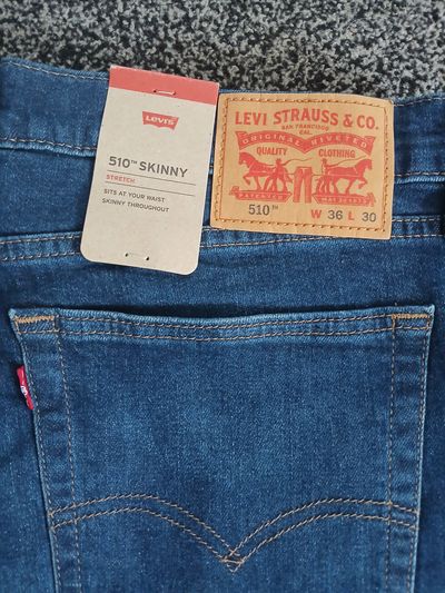 Levi'S 510 Skinny Jeans Blue W36 L30