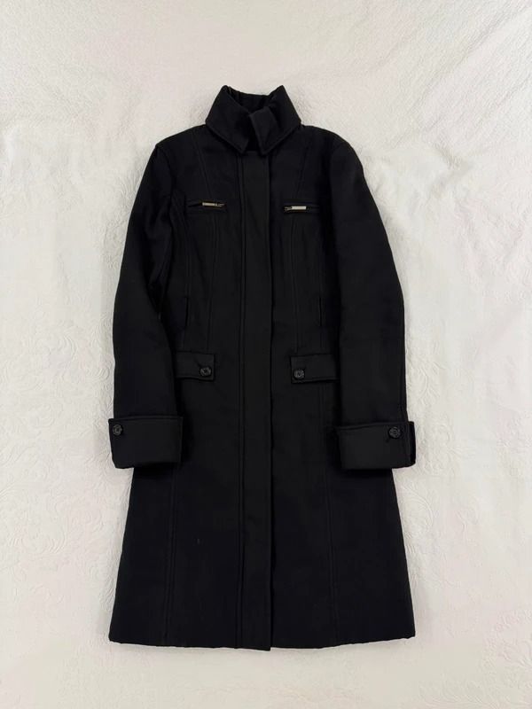 Celyn B Black Long Coat image 1