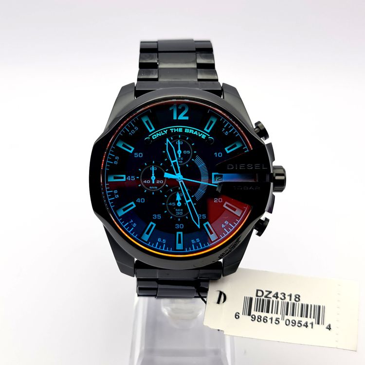 Diesel Diesel DZ4318 Black Mens Watch Stainless Steel Black Iridescent Dial product image