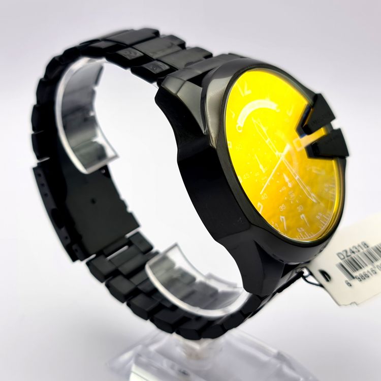 Diesel DZ4318 Black Mens Watch Stainless Steel Black Iridescent Dial image 2