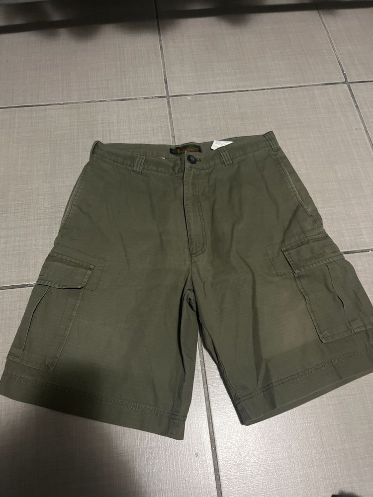Timberland Green Cargo Shorts