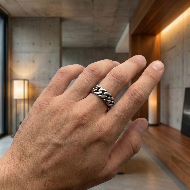 Anello Intreccio robusto 4