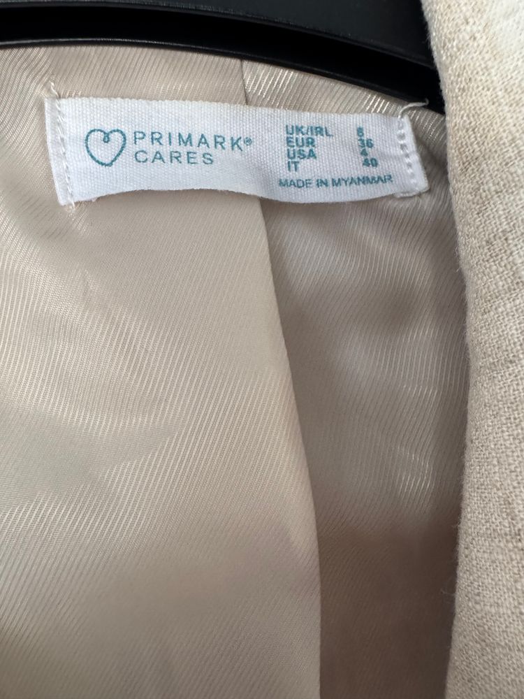 Primark Beige Blazer Jacket(8) image 5