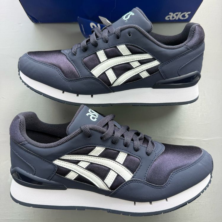 ASICS Gel-Atlanis Size UK 7.5 India Ink Blue White Men's Trainers H6G0N-5001 imagen 1
