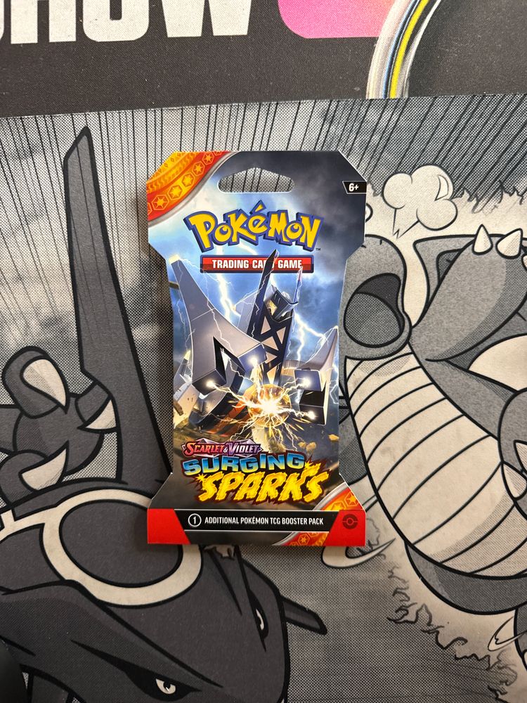 Surging sparks sleeved booster pack