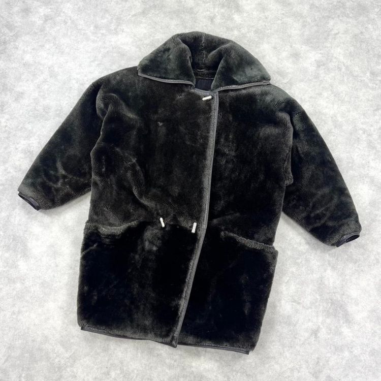 Vintage 80s Gianni Versace teddy bear fur coat imagen 7
