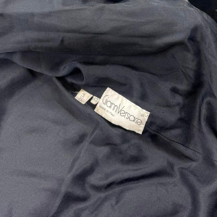 Vintage 80s Gianni Versace teddy bear fur coat imagen 8