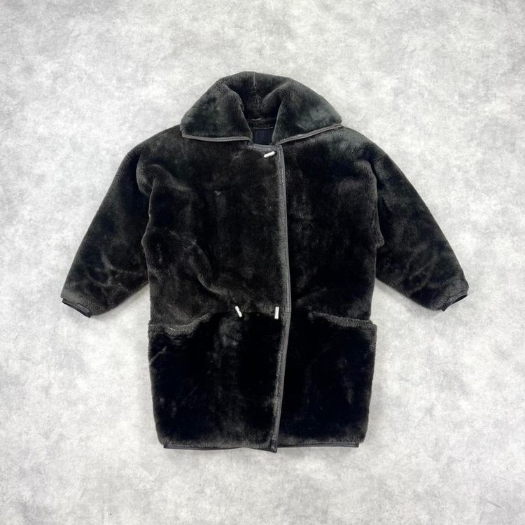 Vintage 80s Gianni Versace teddy bear fur coat imagen 4