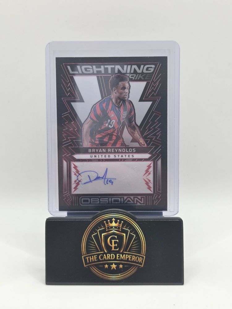 Bryan Reynolds (USA) 07/25 Autographed Card Obsidian 2022-2023