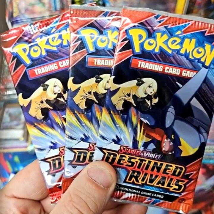 Pokemon Pokemon Destined rivals 3 Packs. As seen on screen product image