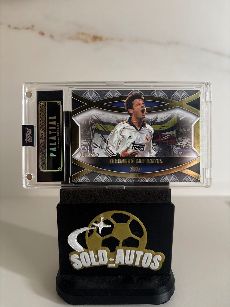 Topps Palatial Morientes  Soccer Card image 1