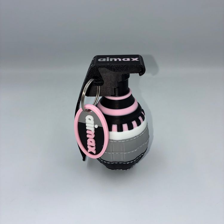 3D AIRMAX INSPIRED GRENADE - PINK FOAM