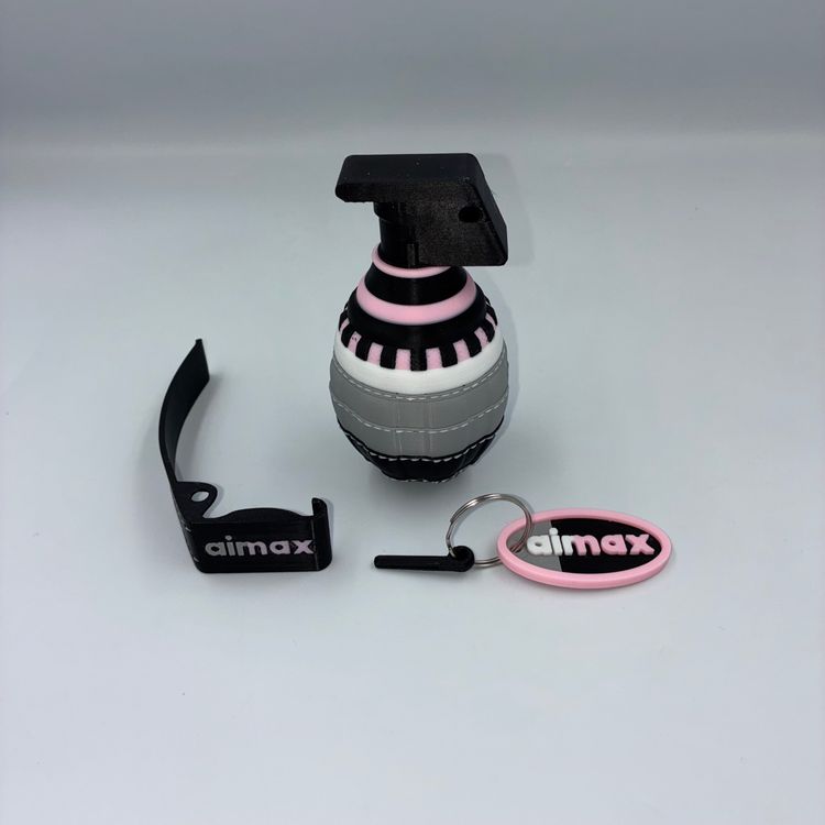 3D AIRMAX INSPIRED GRENADE - PINK FOAM 3