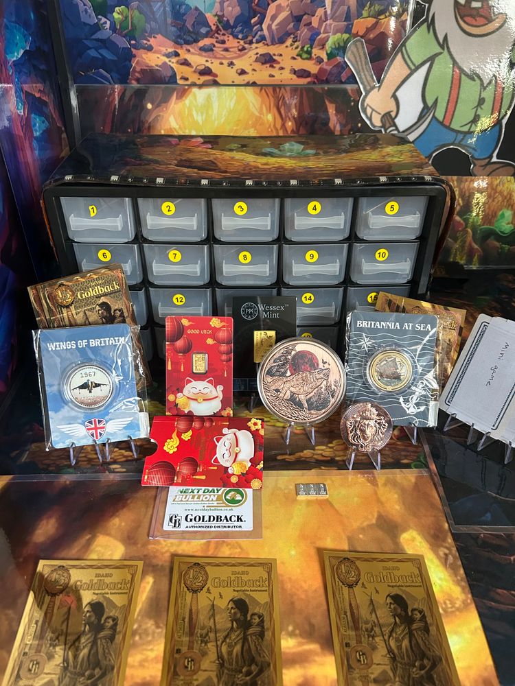 Coins & Bullion 1g gold🍀 🐈🔥 + other hits