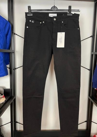 Calvin Klein Jeans Black Slim Taper Jeans