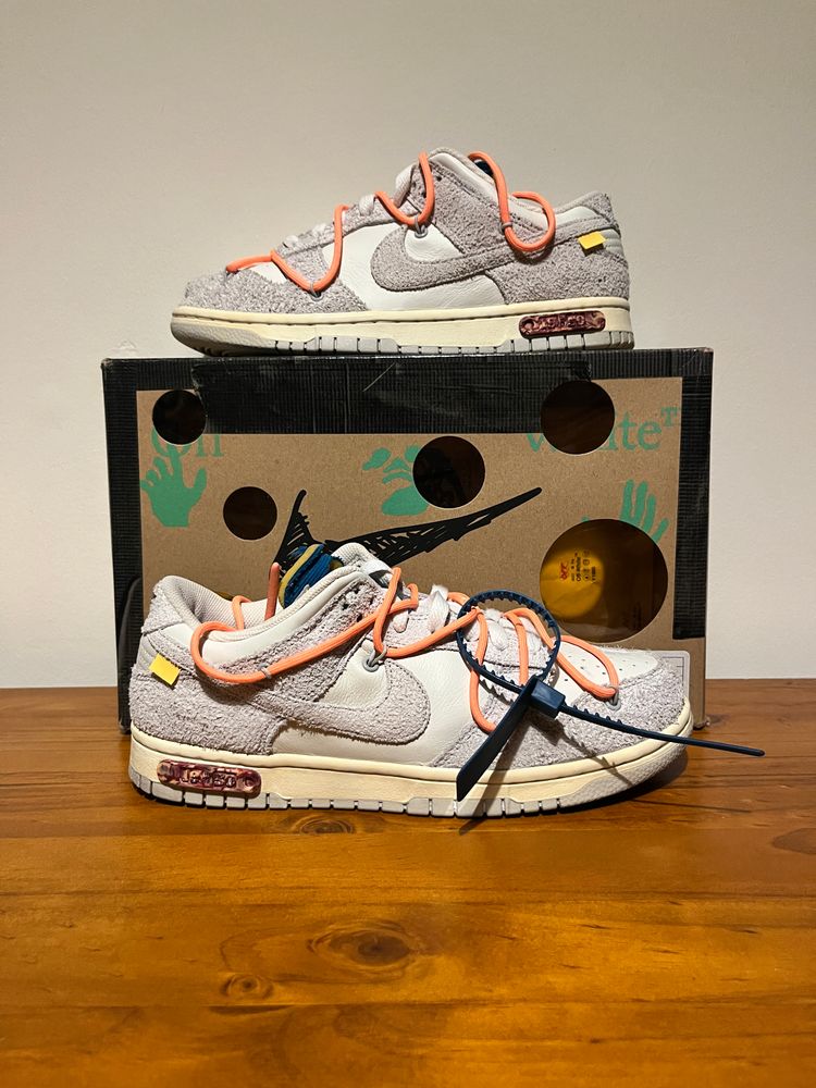 Nike off white x dunk lot 19 product image