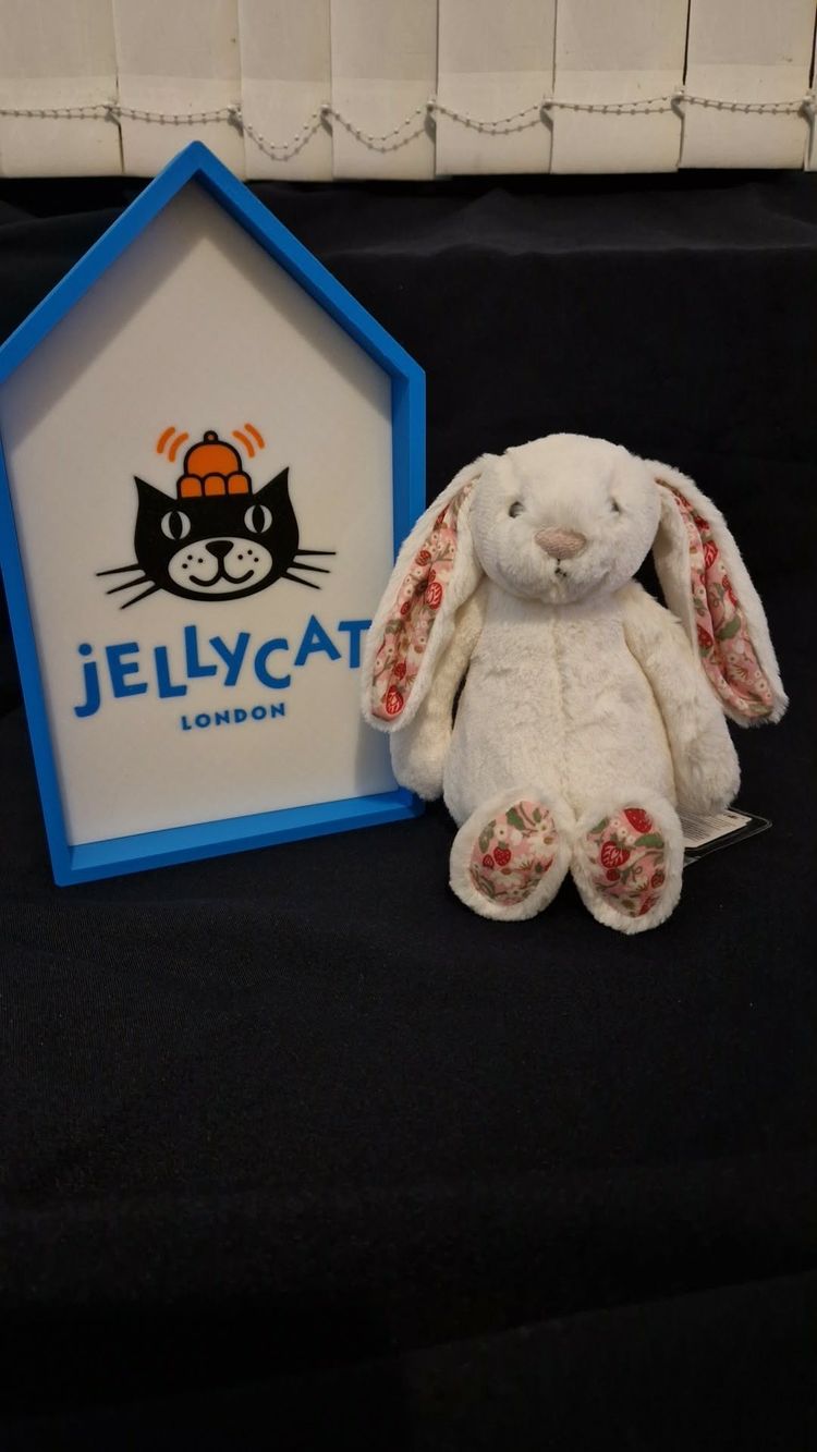 Jellycat Jellycat blossom creamm ' berry' bunny BNWT  product image