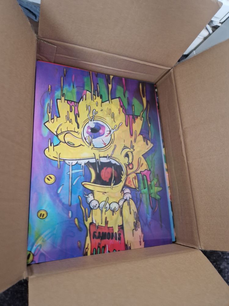 Immagine di The Simpsons 3 in 1 lenticular 3D poster 2
