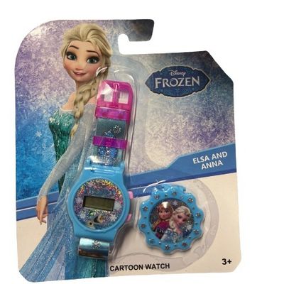 Disney Frozen Elsa And Anna Cartoon Watch