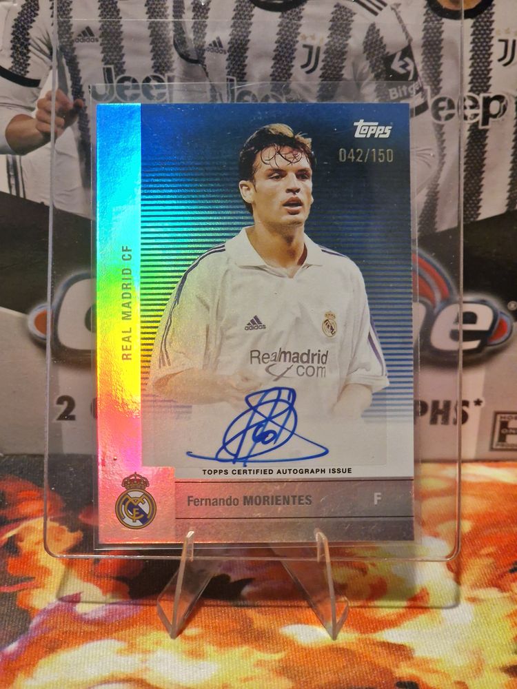 Topps Topps Fernando Morientes Autographed /150 Real Madrid product image