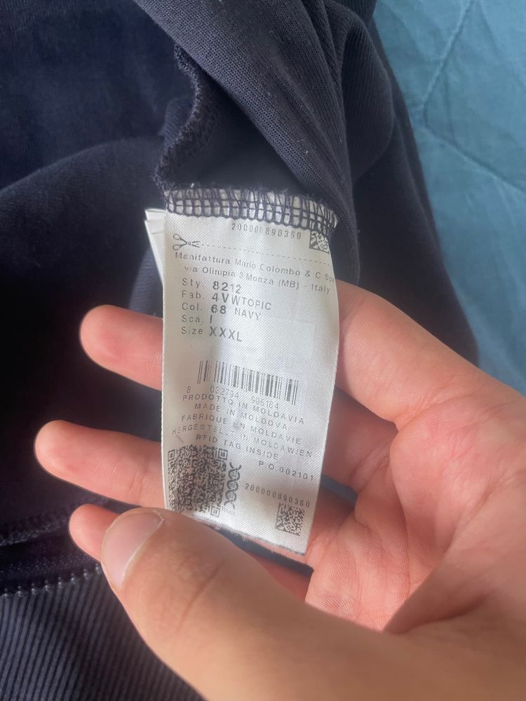 Colmar Originals Navy Zip-Up Hoodie image 2