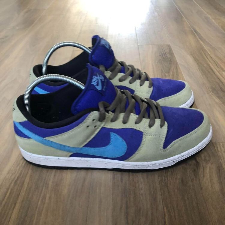 *RETRO* Nike SB ACG Dunk Low 'Celadon' Sneakers, UK11, Blue Grey image 2