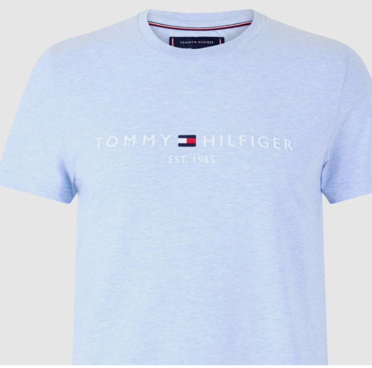 Tommy Hilfiger Organic Cotton Light Blue T-Shirt RRP £45