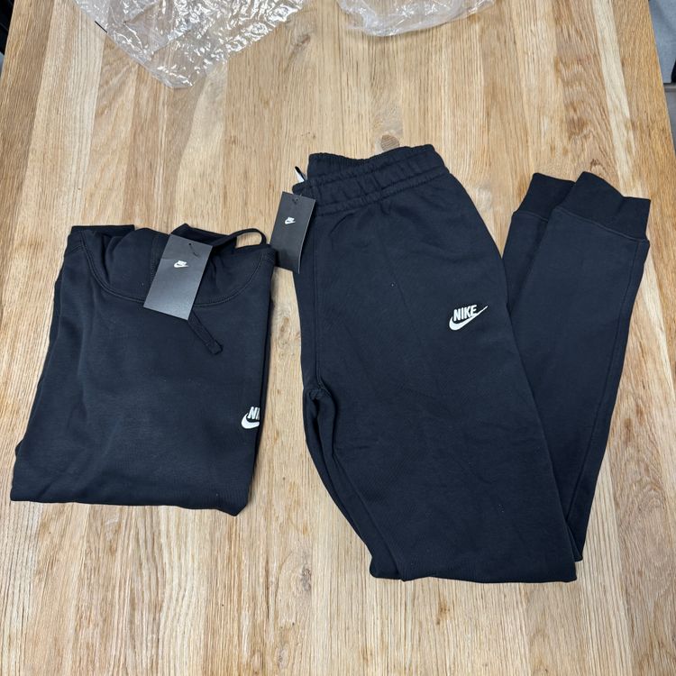 Nike Black Hoodie And Joggers Set Black 