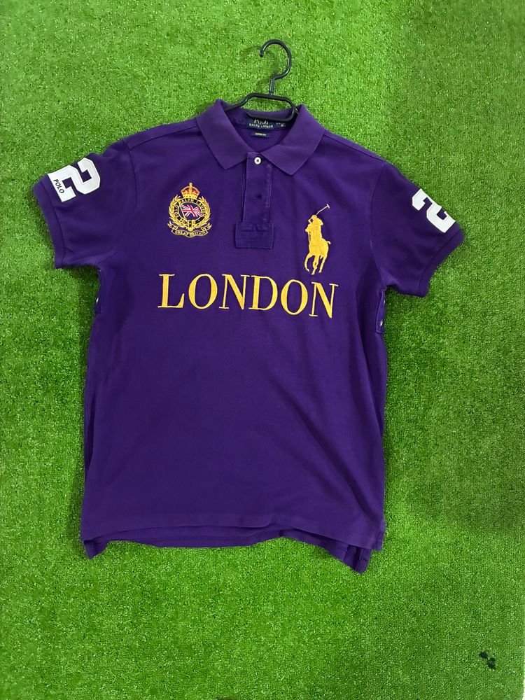 Polo Ralph Lauren Purple Polo Shirt