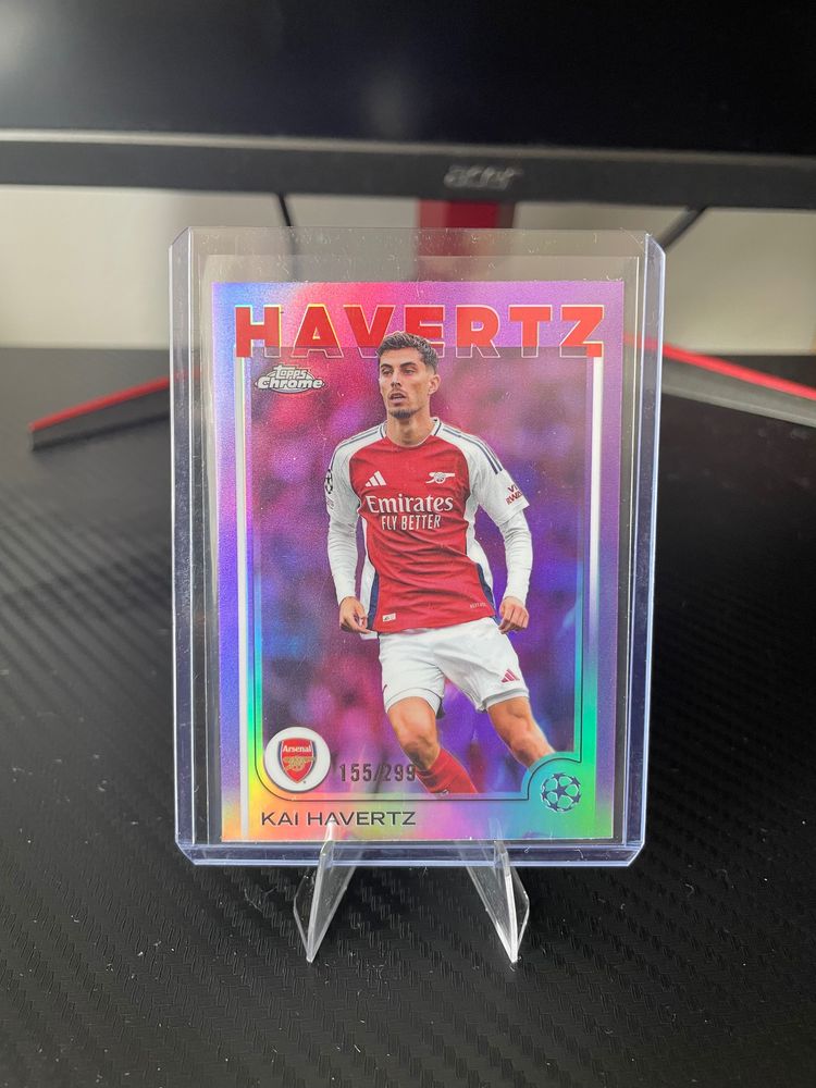 Immagine del prodotto Topps Kai Havertz Topps Chrome UCC Arsenal #155/299 2024/25