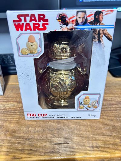Star Wars Gold Bb-8 Egg Cup