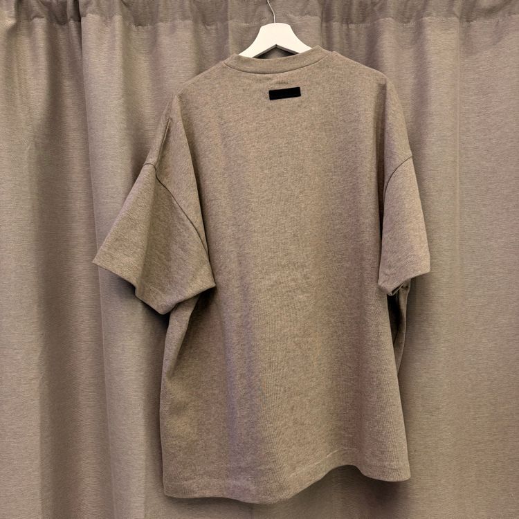 Fear of God Essentials Tee Heather Grey M obraz 3