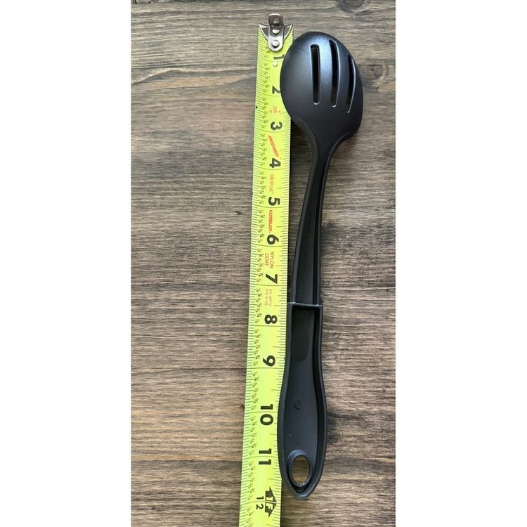 Black Slotted Spoon imagen 3